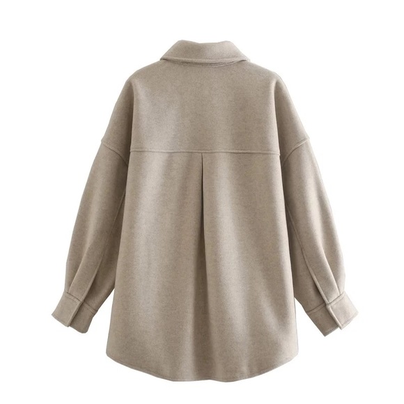 Coat jacket pockets women light fall fashion - Picture 11 of 13